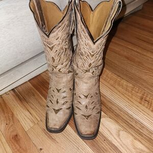 Laredo Women's Tan Western Boots